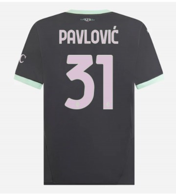 AC Milan Strahinja Pavlovic #31 Tredje Tröja 2024-25 Kortärmad